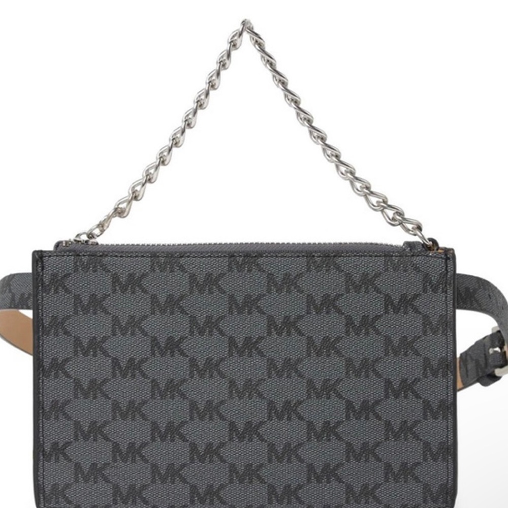 MICHAEL KORS PULL CHAIN WAIST BAG